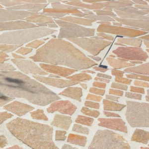 Polygon Platten Porphyr