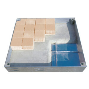 Schachtabdeckung Pflaster