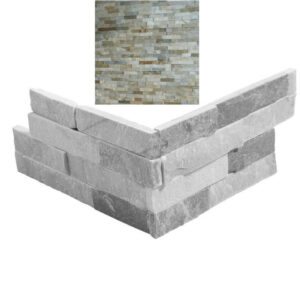 Eckstück Quarzit Wandverkleidung