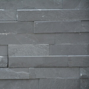 Spaltriemchen Wandverkleidung Schiefer schwarz