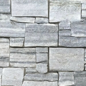 Quarzit Adria Wandverblender auf Betonkern
